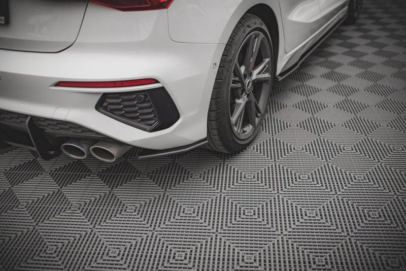 Maxton Design - STREET PRO REAR SIDE SPLITTERS AUDI S3 8Y (2020-2024)