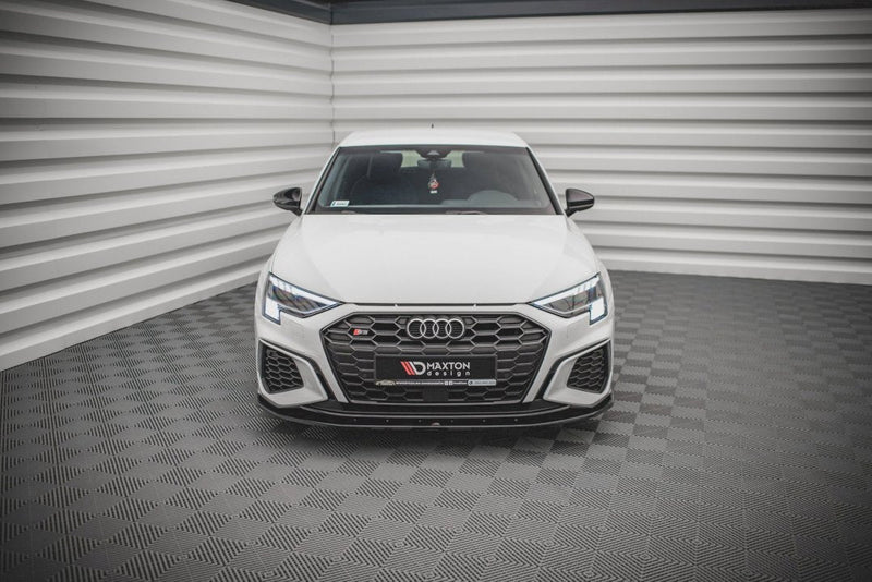 Maxton Design - FRONT SPLITTER V.1 AUDI S3 / A3 S-LINE 8Y (2020-2024)