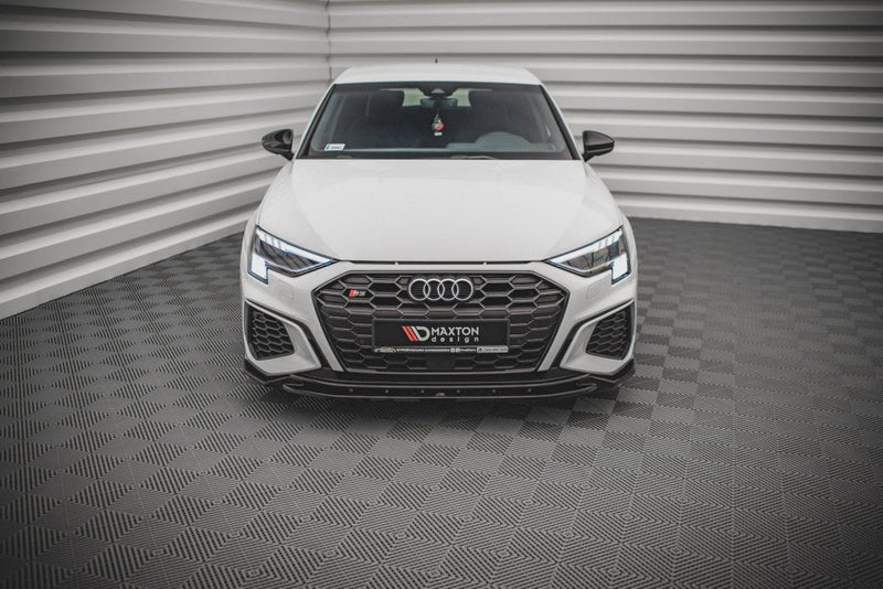 Maxton Design - FRONT SPLITTER V.2 AUDI S3 / A3 S-LINE 8Y (2020-2024)
