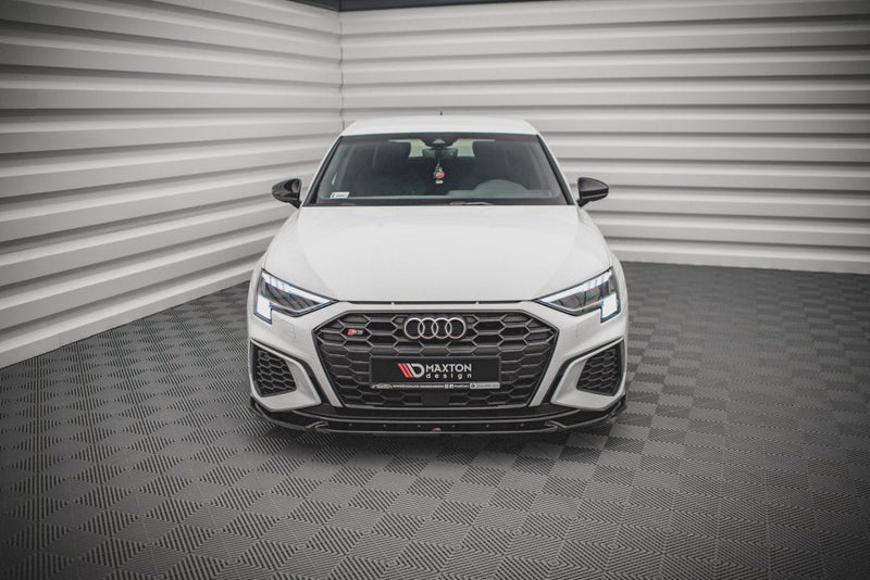 Maxton Design - FRONT SPLITTER V.3 AUDI S3 / A3 S-LINE 8Y (2020-2024)