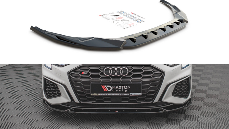 Maxton Design - FRONT SPLITTER V.3 AUDI S3 / A3 S-LINE 8Y (2020-2024)