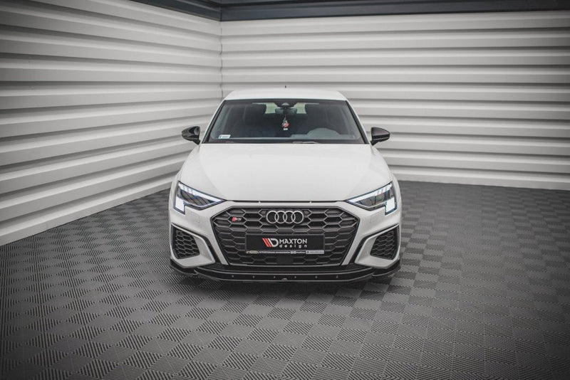 Maxton Design - FRONT SPLITTER V.4 AUDI S3 / A3 S-LINE 8Y (2020-)