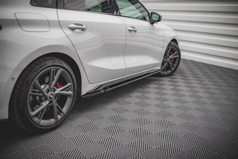 Maxton Design - SIDE SKIRTS DIFFUSERS AUDI S3 / A3 S-LINE 8Y