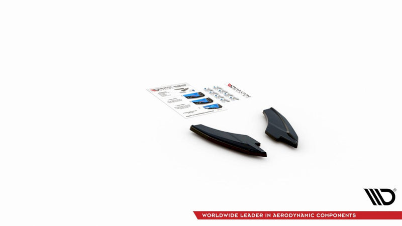 Maxton Design - Rear Side Splitters V.2 Audi S3 / A3 S-Line Sportback 8Y