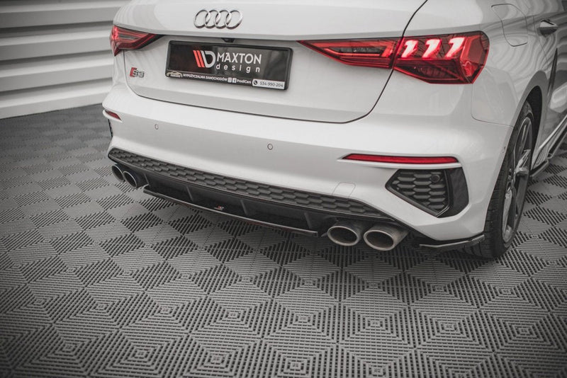 Maxton Design - CENTRAL REAR SPLITTER FOR AUDI S3 8Y (2020-2024)