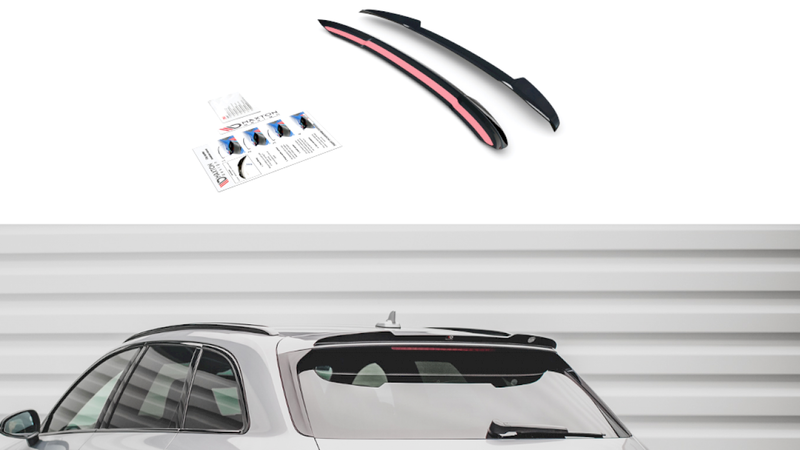 Maxton Design - SPOILER CAP V.2 AUDI S4 / A4 S-LINE AVANT B9