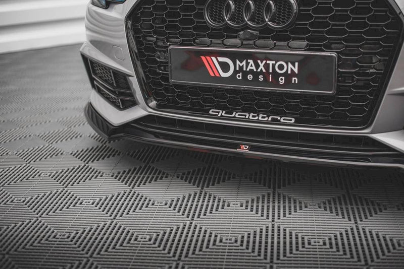 Maxton Design - FRONT SPLITTER V.4 AUDI S4 / A4 S-LINE B9 (2015-2019)