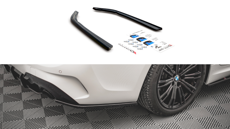 Maxton Design - REAR SIDE SPLITTERS V.2 BMW 3 G20 / G21 M-PACK (2018-)