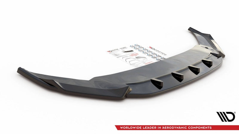 Maxton Design - Front Splitter V.1 Volkswagen Arteon R-Line Sedan / Shooting Brake Mk1 Facelift