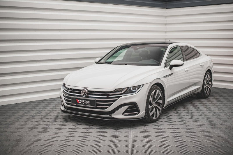 Maxton Design - Street PRO Front Splitter Volkswagen Arteon Sedan / Shooting Brake R-Line Mk1 Facelift