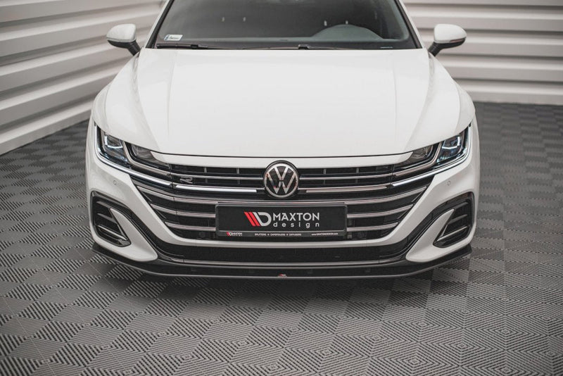 Maxton Design - Street PRO Front Splitter Volkswagen Arteon Sedan / Shooting Brake R-Line Mk1 Facelift