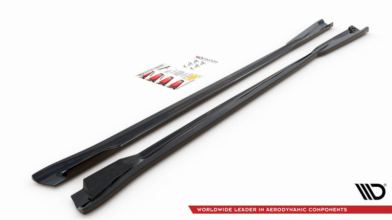 Maxton Design - Side Skirt Diffusers Volkswagen Arteon R/ R-Line Sedan / Shooting Brake Mk1 Facelift