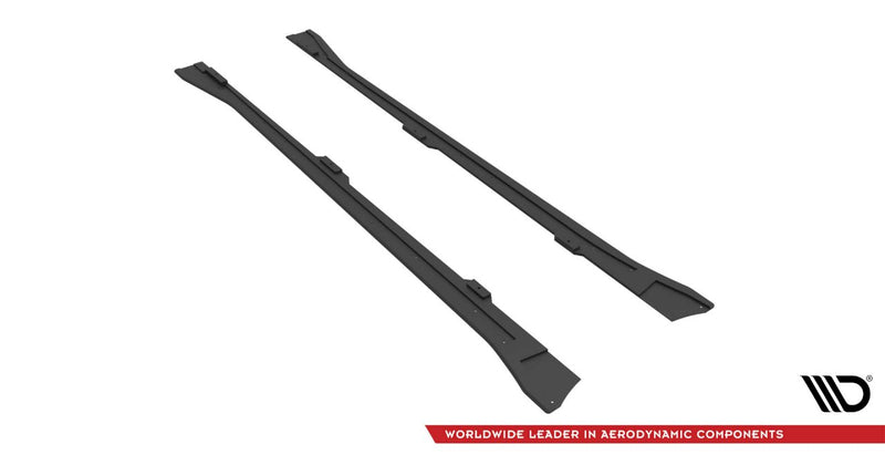 Maxton Design - Street PRO Side Skirt Diffusers V.1 Volkswagen Arteon R/ R-Line Sedan / Shooting Brake Mk1 Facelift