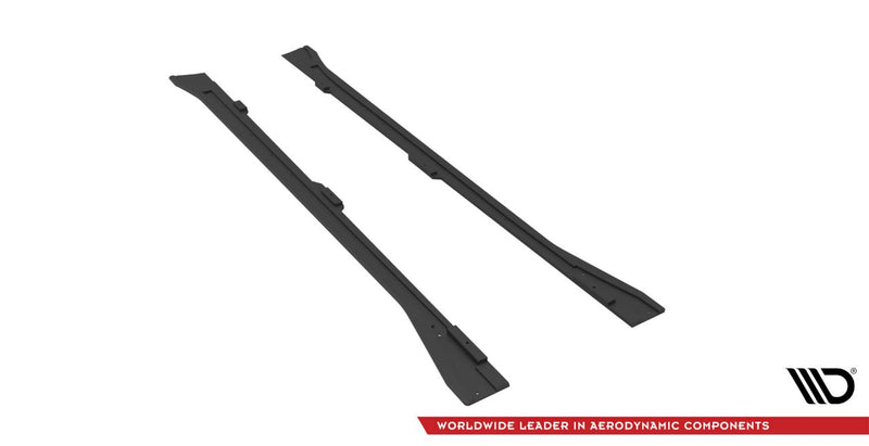Maxton Design - Street PRO Side Skirt Diffusers V.1 Volkswagen Arteon R/ R-Line Sedan / Shooting Brake Mk1 Facelift