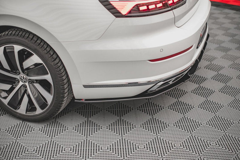 Maxton Design - Street PRO Rear Side Splitters Volkswagen Arteon Sedan / Shooting Brake R-Line Mk1 Facelift