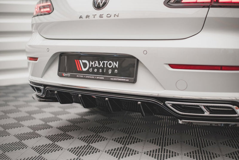 Maxton Design - Rear Valance Volkswagen Arteon R-Line Sedan / Shooting Brake Mk1 Facelift