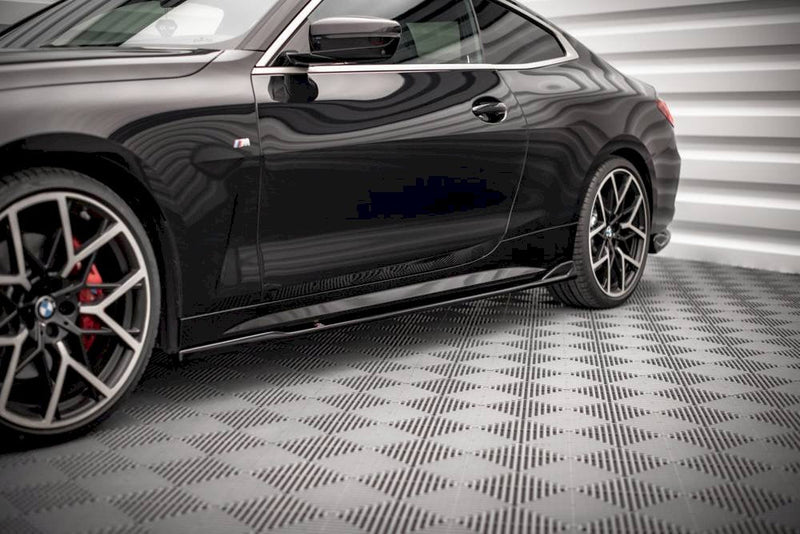 Maxton Design - SIDE SKIRTS DIFFUSERS V.2 BMW 4 M-PACK G22 (2020-)