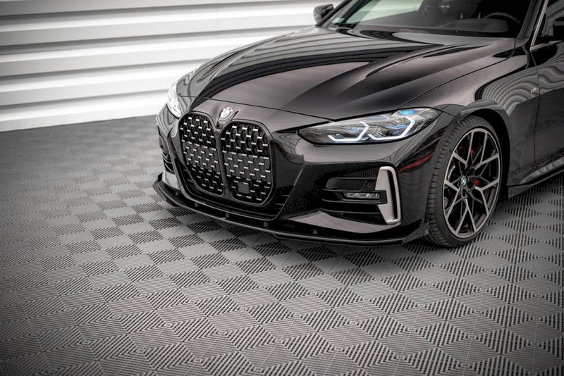 Maxton Design - STREET PRO FRONT SPLITTER (+FLAPS) BMW 4 M-PACK G22 (2020-)