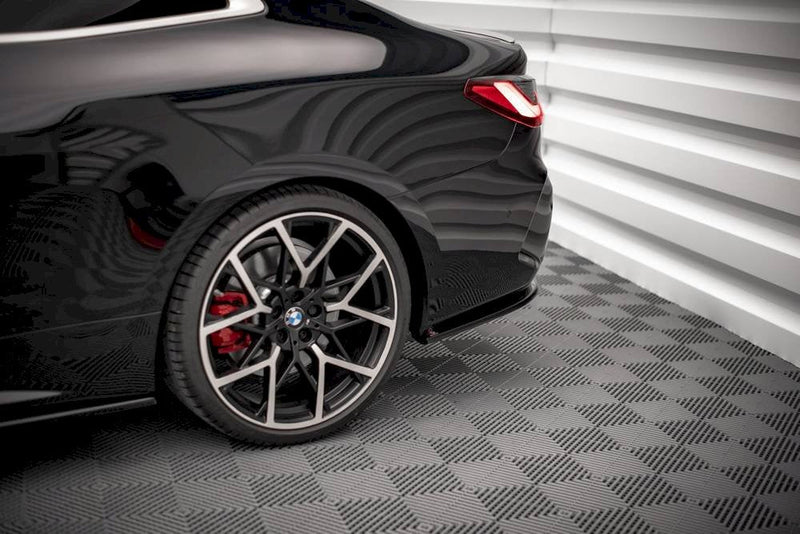 Maxton Design - REAR SIDE SPLITTERS V.1 BMW 4 M-PACK G22 (2020-)