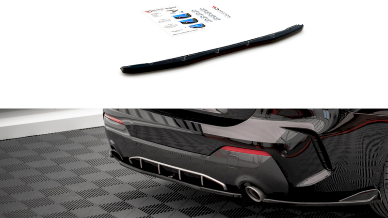 Maxton Design - CENTRAL REAR SPLITTER BMW 4 M-PACK G22 (2020-)