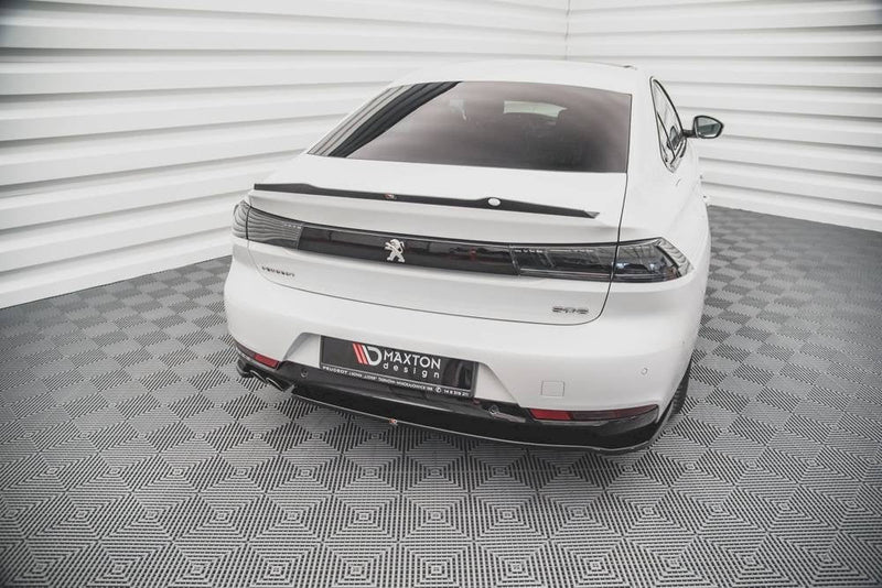 Maxton Design - CENTRAL REAR SPLITTER (VERTICAL BARS) PEUGEOT 508 GT-LINE MK2 (2018-)