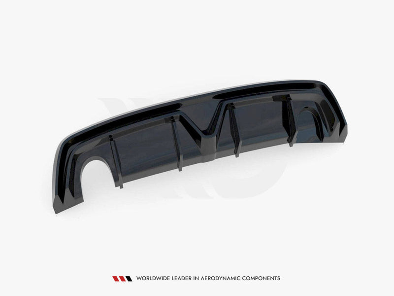 Maxton Design - REAR VALANCE ALFA ROMEO GIULIETTA FACELIFT (SINGLE EXHAUST VERSION) (2016-2020)