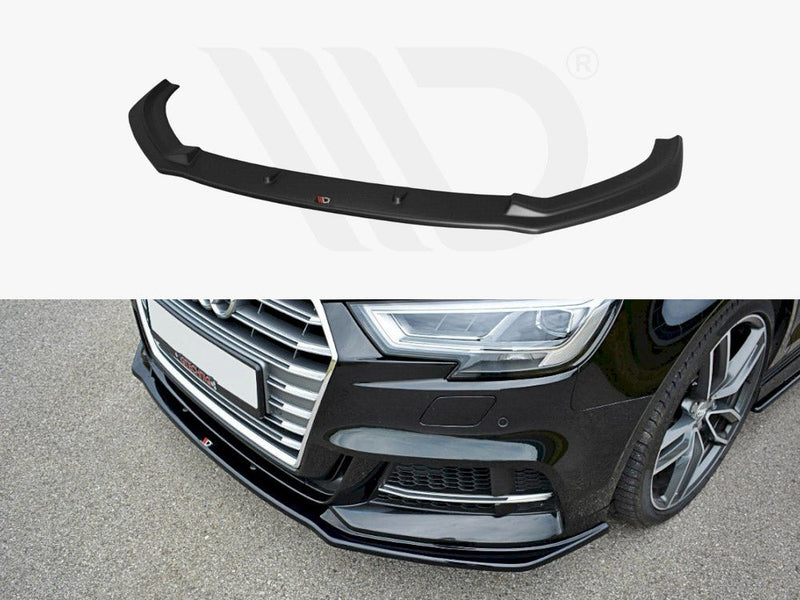 Maxton Design - Front Splitter V.1 Audi S3 / A3 S-Line Hatchback / Sportback 8V Facelift