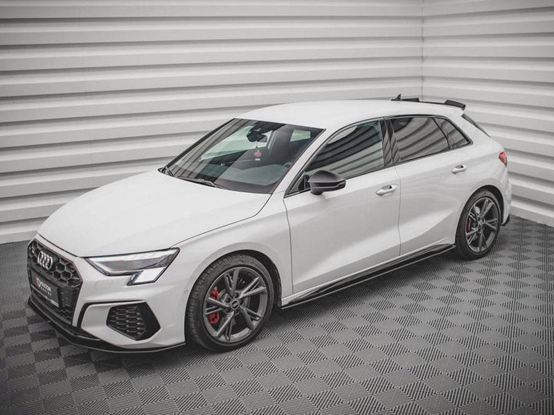 Maxton Design -Street PRO Side Skirts Diffusers Audi S3 / A3 S-Line 8Y / 8Y Facelift