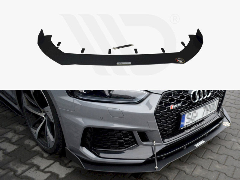 Maxton Design - RACING FRONT SPLITTER V.2 AUDI RS5 F5 COUPE / SPORTBACK