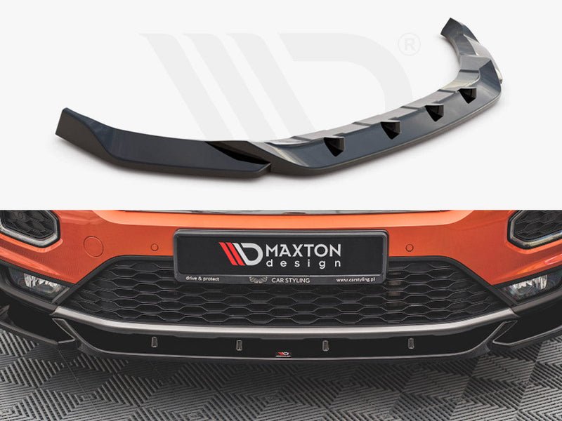 Maxton Design - FRONT SPLITTER V.1 VW T-ROC MK1 (2017-)