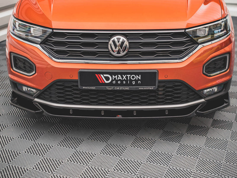 Maxton Design - FRONT SPLITTER V.1 VW T-ROC MK1 (2017-)