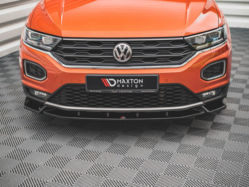 Maxton Design - FRONT SPLITTER V.2 VW T-ROC MK1 (2017-)