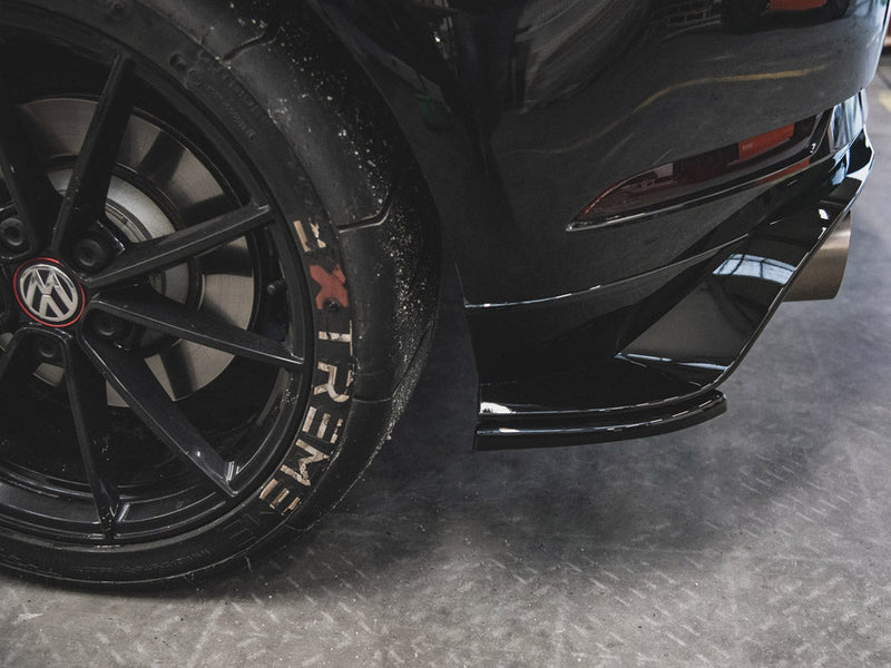 Maxton Design - REAR SIDE SPLITTERS VW GOLF MK7.5 GTI TCR (2019-)