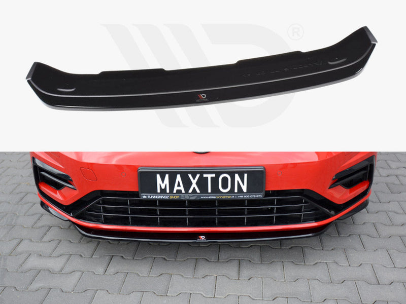 Maxton Design - FRONT SPLITTER V.5 VW GOLF 7 R / R-LINE FACELIFT