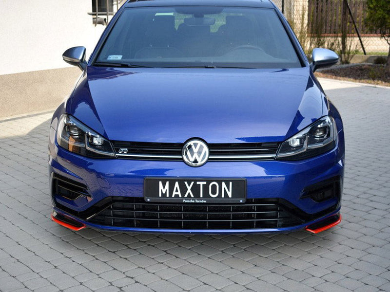Maxton Design - Front Side Splitters Volkswagen Golf R / R-Line Mk7 Facelift