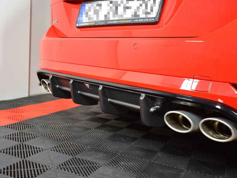 Maxton Design - REAR VALANCE VW GOLF 7 R VARIANT FACELIFT
