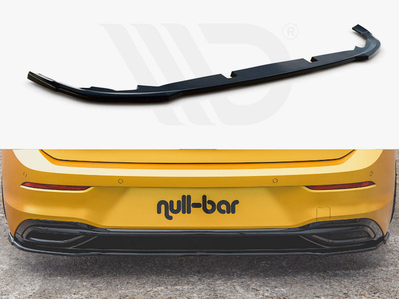 Maxton Design - CENTRAL REAR SPLITTER VW GOLF MK8 (2020-)