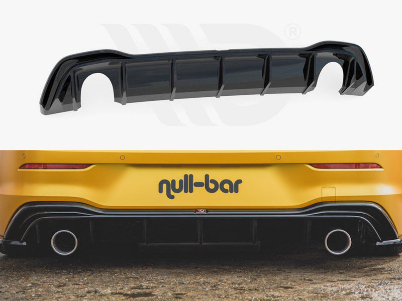 Maxton Design - REAR VALANCE VW GOLF MK8 (GTI LOOK) (2020-)