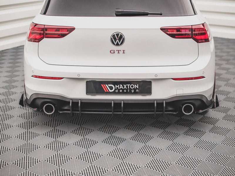 Maxton Design - Street PRO Rear Diffuser V.2 VW Golf 8 GTI