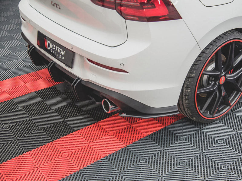 Maxton Design -  Street Pro Rear Side Splitters Volkswagen Golf GTI / GTE / R-Line Mk8