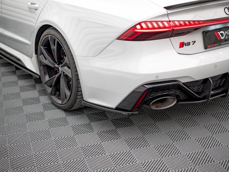 Maxton Design - Rear Side Splitters V.1 Audi RS6 C8 / C8 Facelift / RS7 C8