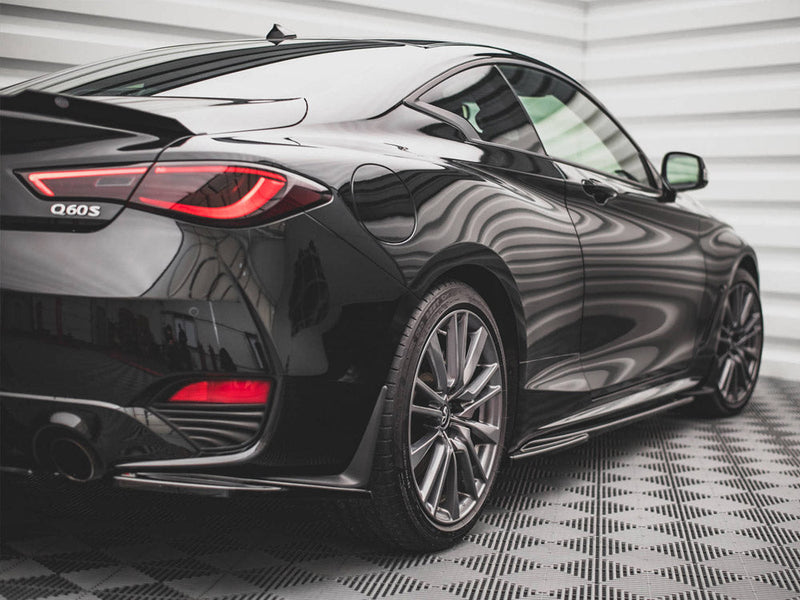 Maxton Design - SIDE SKIRTS DIFFUSERS INFINITI Q60 S MK2 (2017-)