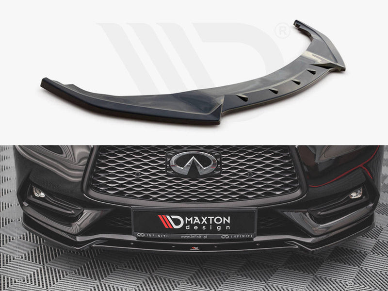 Maxton Design - FRONT SPLITTER INFINITI Q60 S MK2 (2017-)