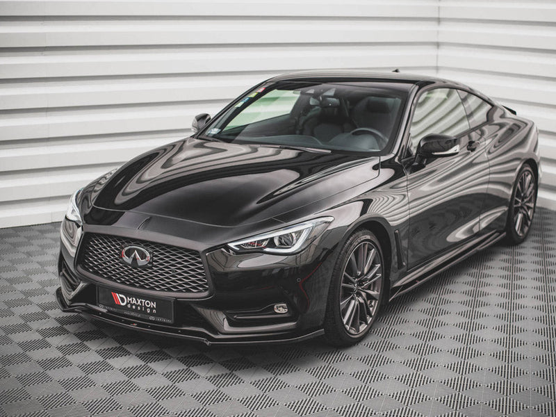 Maxton Design - FRONT SPLITTER INFINITI Q60 S MK2 (2017-)