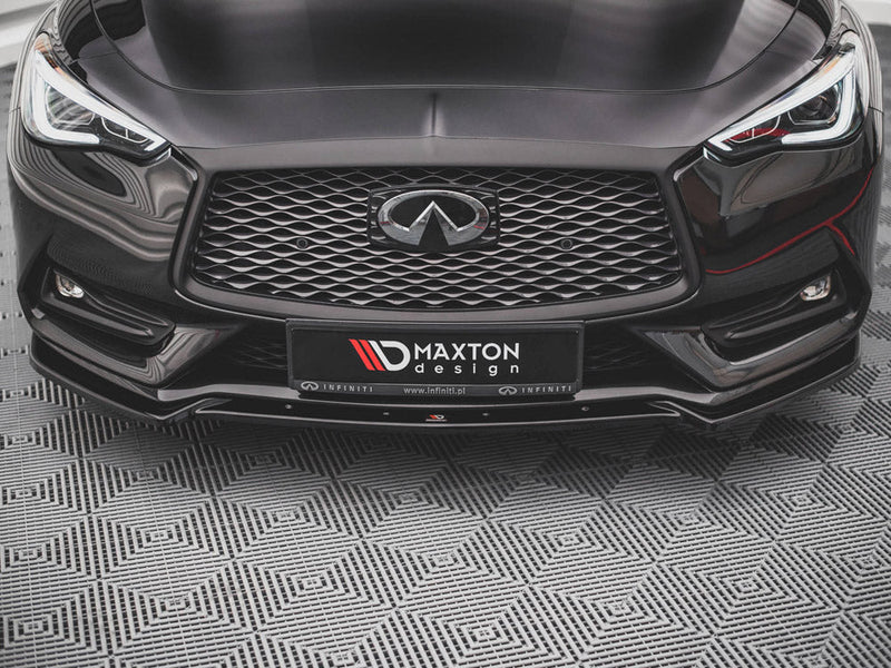Maxton Design - FRONT SPLITTER INFINITI Q60 S MK2 (2017-)