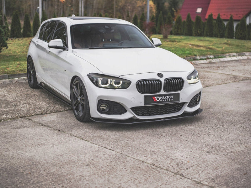 Maxton Design - STREET PRO FRONT SPLITTER V.3 BMW 1 F20 M-PACK FACELIFT / M140I