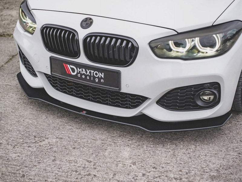 Maxton Design - STREET PRO FRONT SPLITTER V.3 BMW 1 F20 M-PACK FACELIFT / M140I