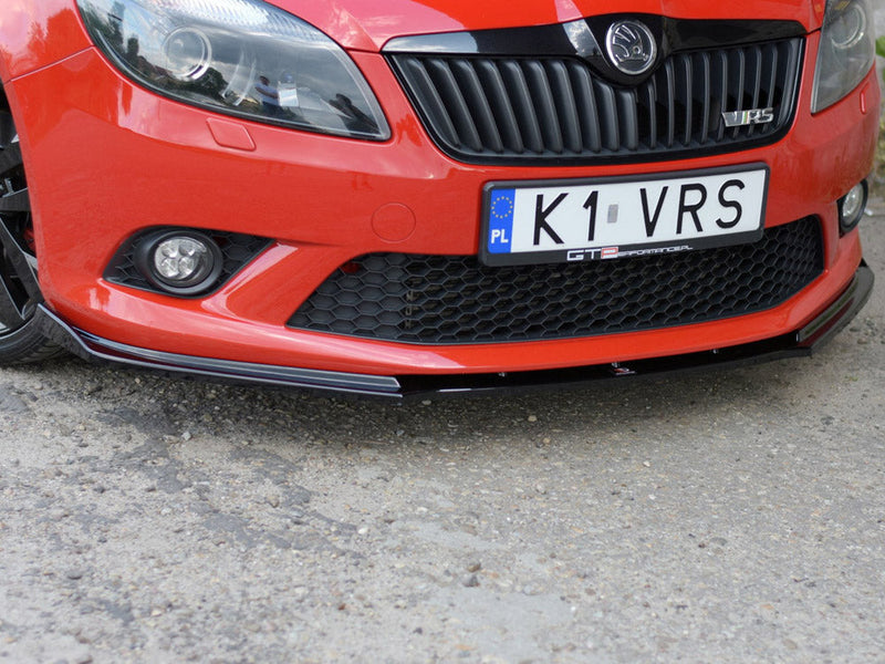 Maxton Design - FRONT SPLITTER SKODA FABIA II (FOR RS)