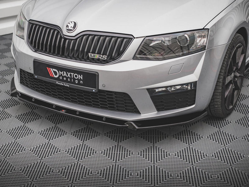 Maxton Design - FRONT SPLITTER V.3 SKODA OCTAVIA RS MK3 (2013-2016)