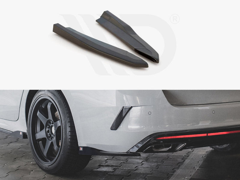 Maxton Design - Rear Side Splitters V.2 Skoda Octavia RS Estate / Liftback Mk4 / Mk4 Facelift